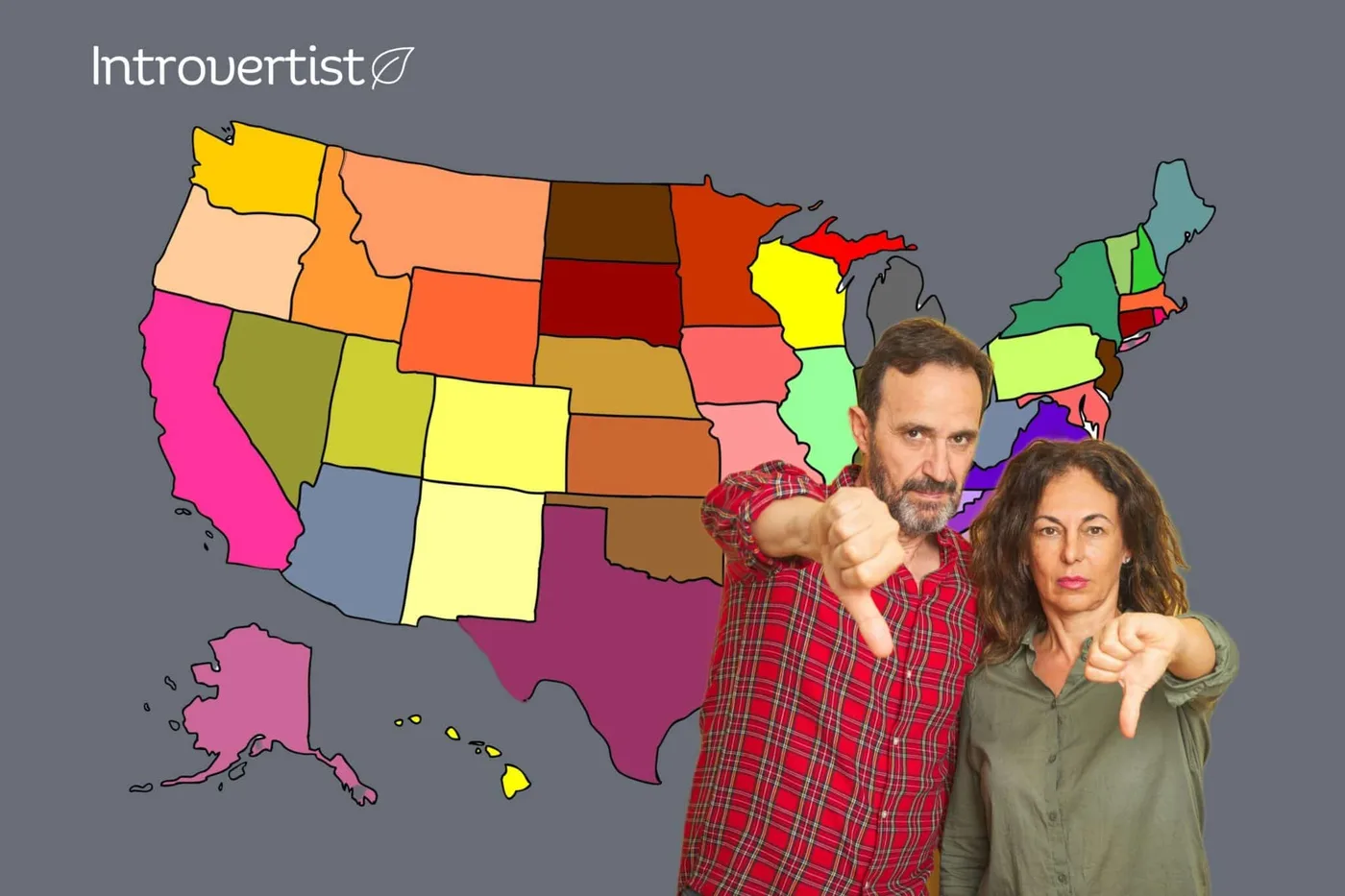 Worst States for Introverts To Live